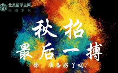 限时活动 | 秋招最后一波岗位放出，50个限量名额快来抢！你值得一搏！