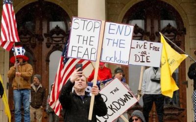 新闻 | 各州州长批判川普开放经济言论；大多数美国人担心美国重启得太快！