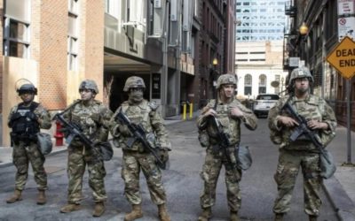 抗议过后，国民警卫队在波士顿的日常