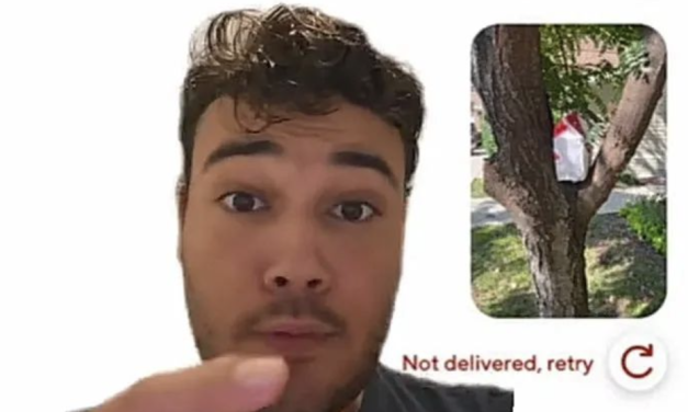 客户订只给1.50 美元的小费，外卖司机一怒之下将食物放在了树上！这波小费操作你站谁？