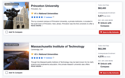 2025USNews全美大学排名新鲜出炉！马萨诸塞州九所学校进入前100，今年几家欢喜几家愁？