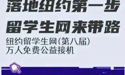 纽约留子完美开局｜0元接机